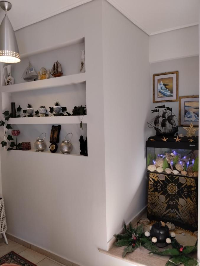 Πέτρινο Στη Θάλασσα Lejlighed Nafpaktos Eksteriør billede