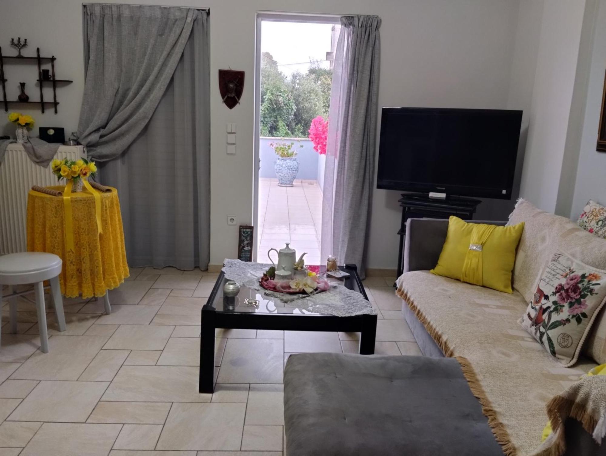 Πέτρινο Στη Θάλασσα Lejlighed Nafpaktos Eksteriør billede